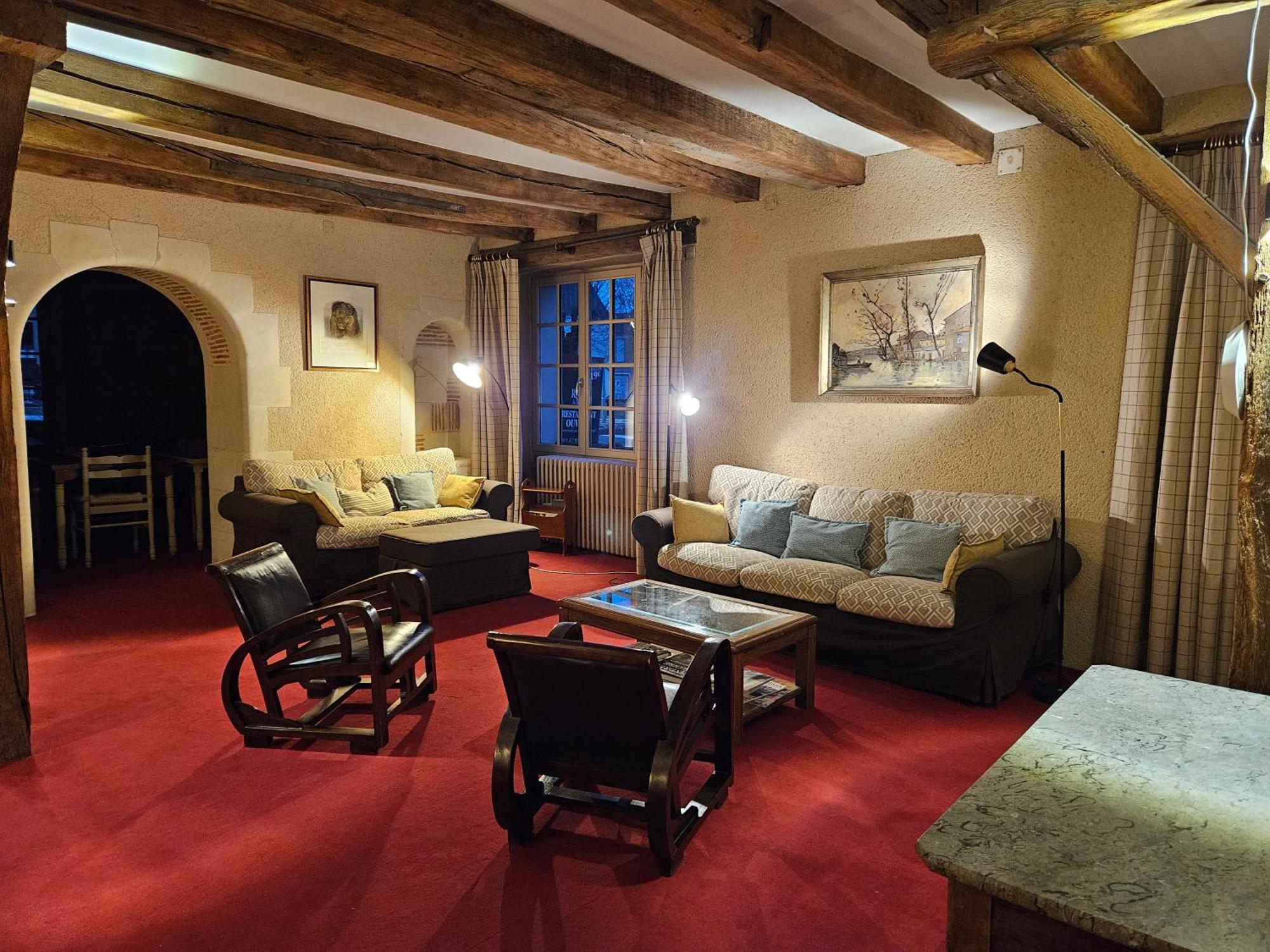 Logis Hotel Restaurant Relais De La Mothe Yzeures-sur-Creuse Eksteriør billede